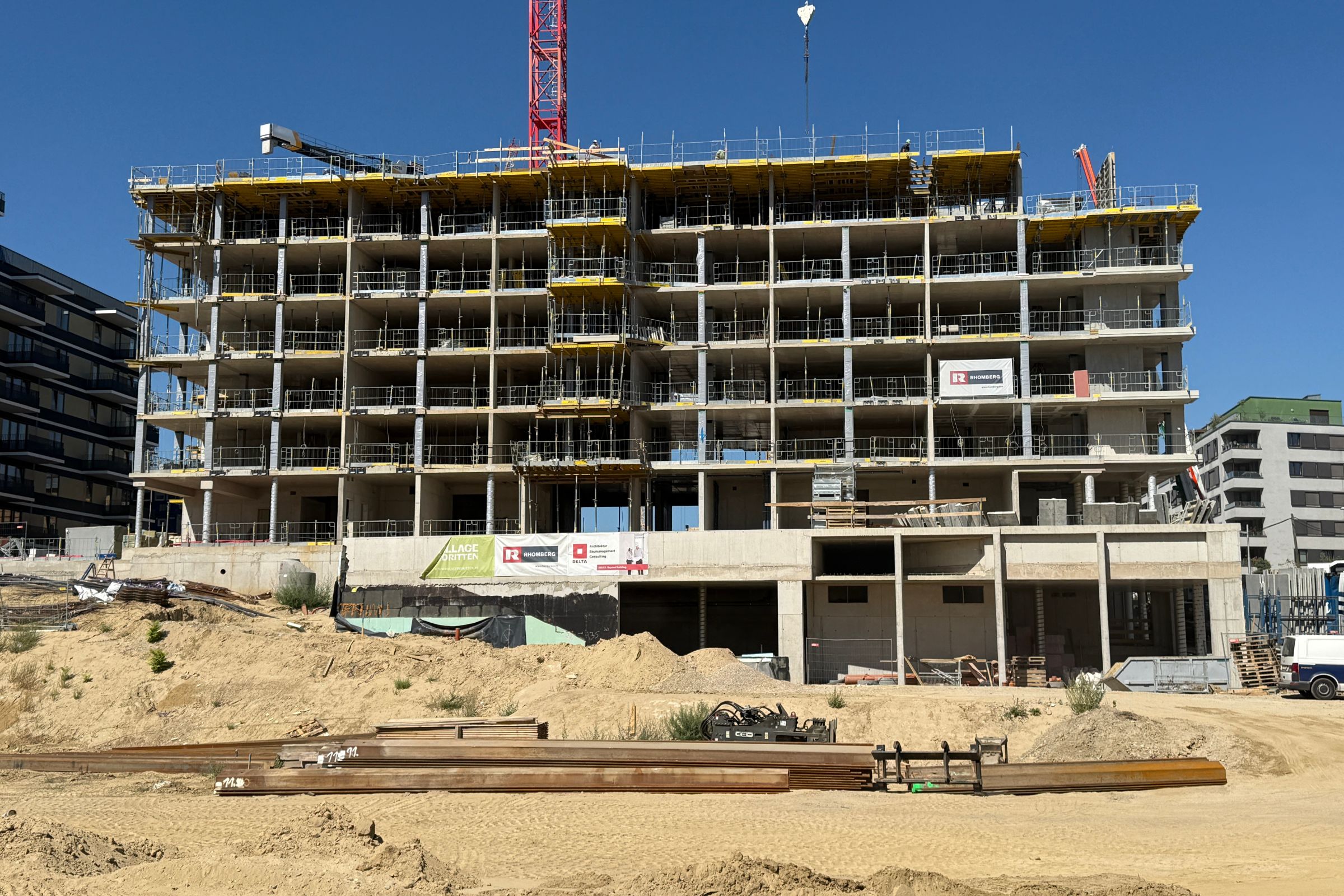 Svečanost završetka gradnje za Village im Dritten