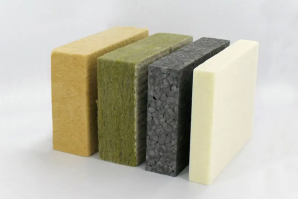 Četiri izolacijska materijala, pet kompozitnih sustava za toplinsku izolaciju